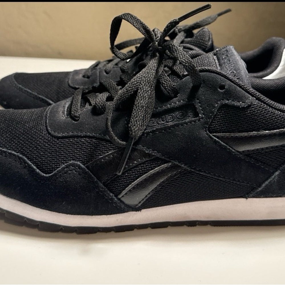 Reebok Sneakers Black Royal Classics Foamlite Shoes size 7.5